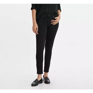 Levi's Black 711 Skinny Jeans NWT